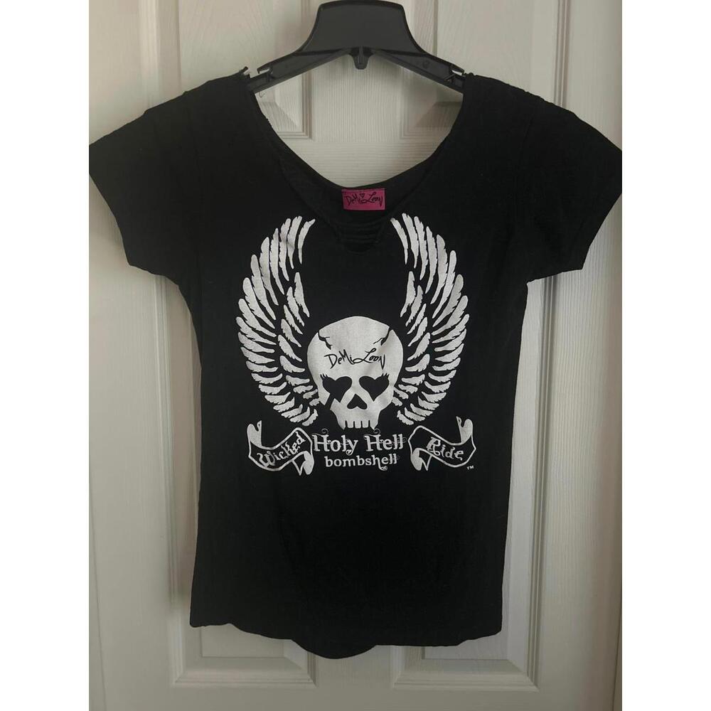 Demi Loon Holy Hell Bombshell Top sz XL